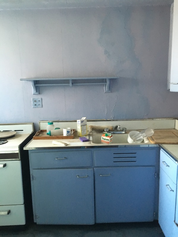 during photo of bathroom in Buckstown resale remodel