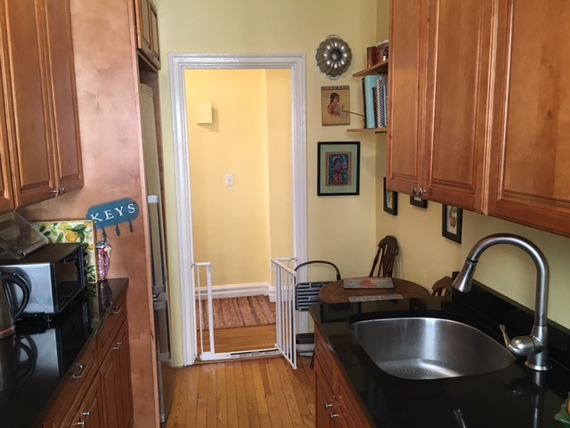 An Upper Manhattan kitchen before being renovated