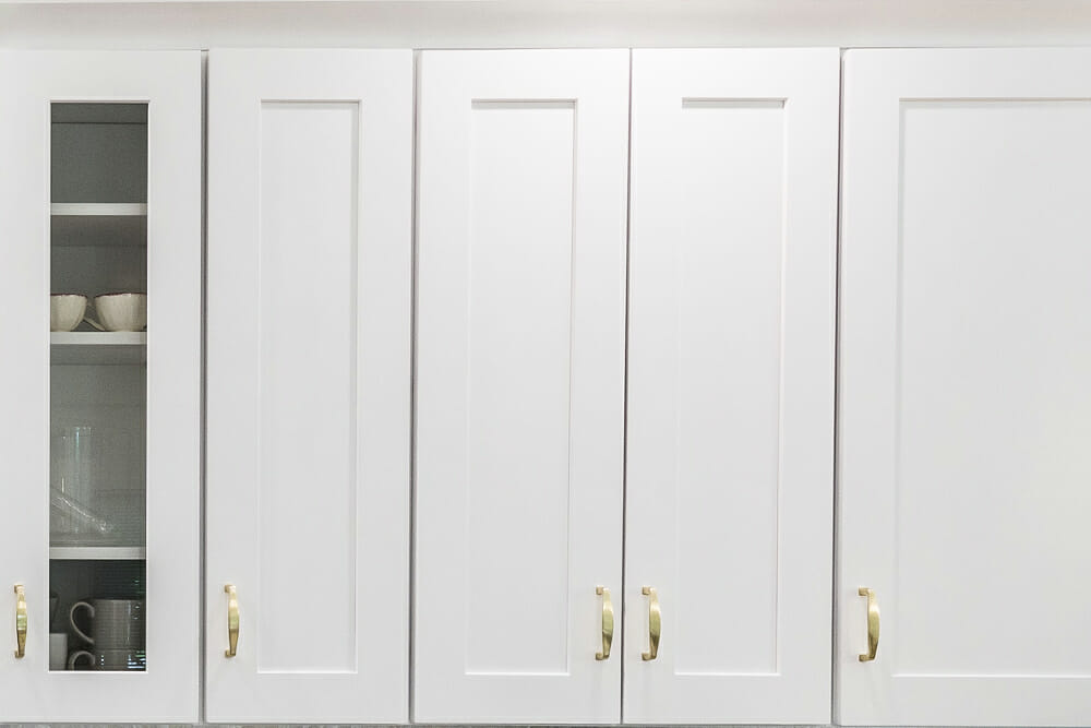 White deals cabinet doors