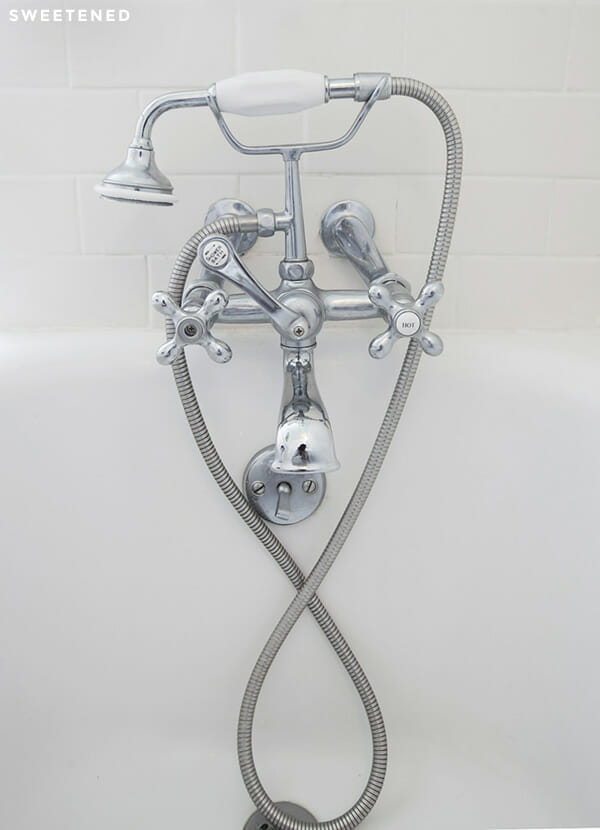 barclay polished chrome shower fixture