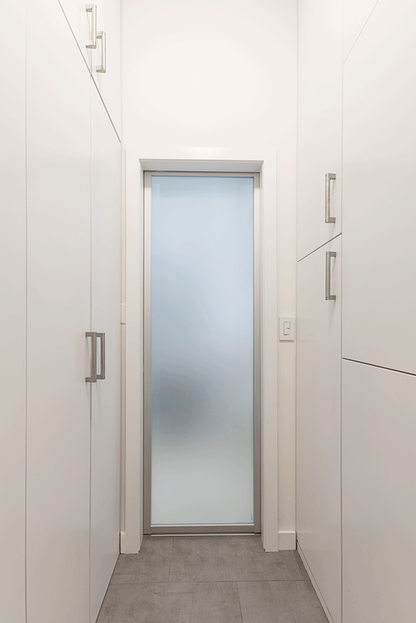sliding pocket glass door