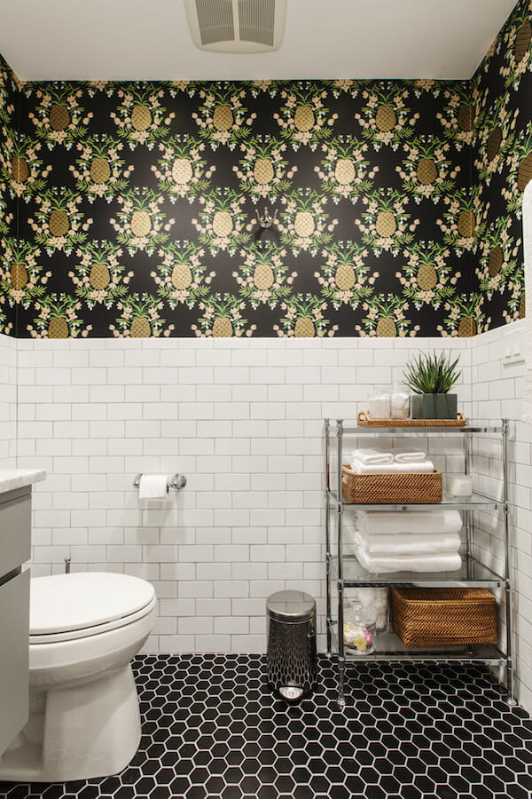 pineapple wallpaper from rifle paper co