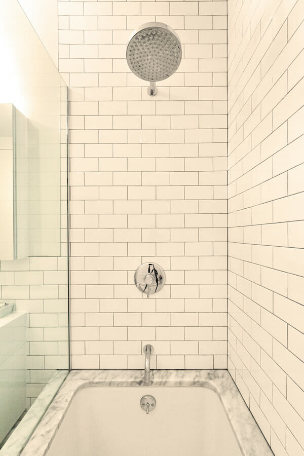 vintage shower fixtures