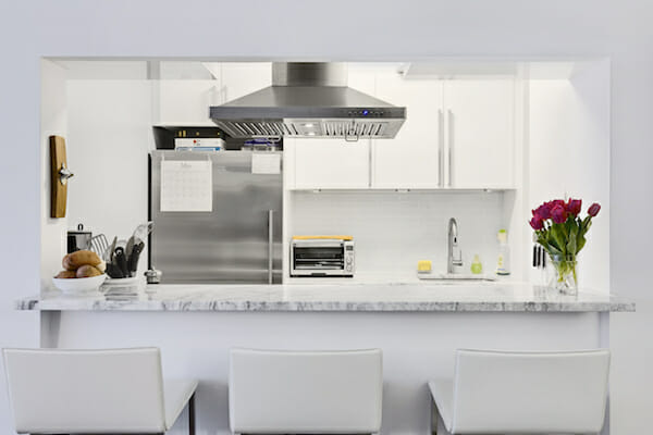 all-white kitchen remodel