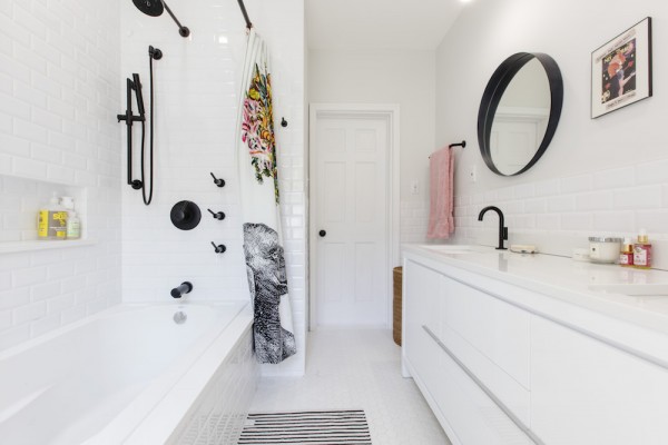 7 Takes On a Dreamy White Subway Tile Bathroom