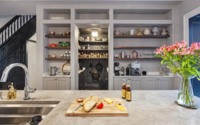 open pantry Sweeten kitchen renovation