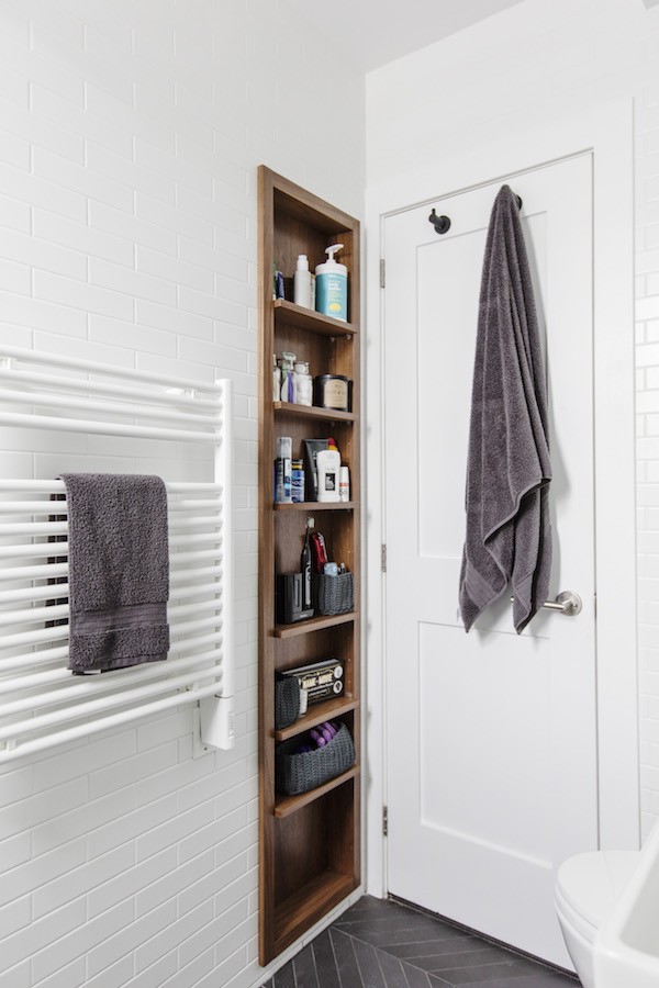 Bathroom Open Shelving - Open Shelves Bathroom Storage Ideas
