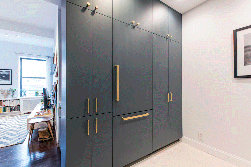 Paneling Designs To Hide A Fridge Door, Refrigerators That Accept Cabinet Panels
