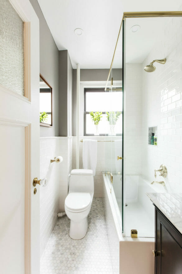 Get The Look: A Prewar Bathroom Beauty | Sweeten.com