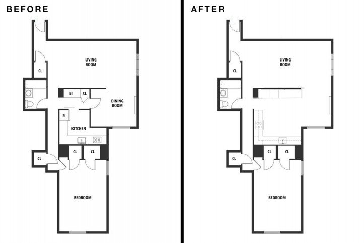 apartment renovation, clinton hill co-op