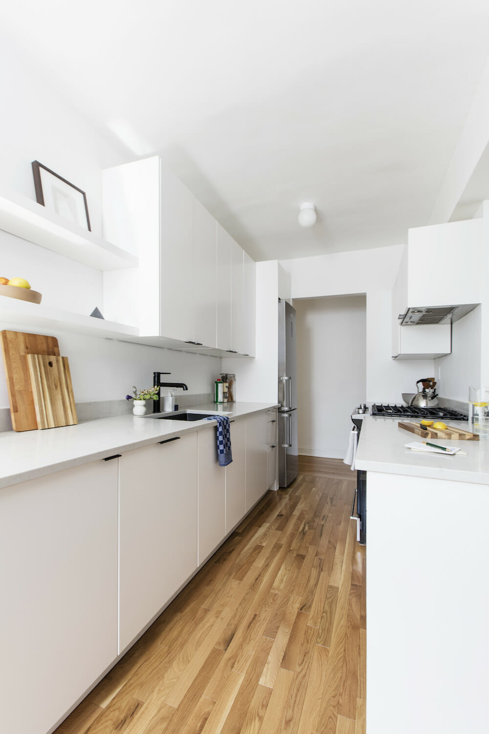 kitchen renovation, Brooklyn, Crown Heights, neutral kitchen