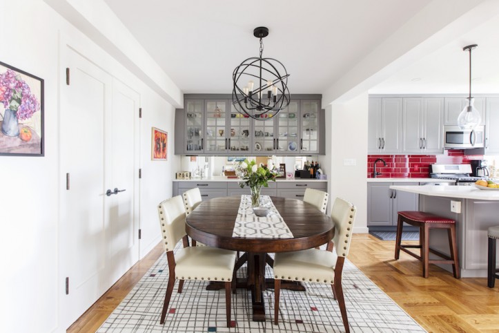 Kensington, Brooklyn, home renovation, kitchen renovation, open layout, dining room