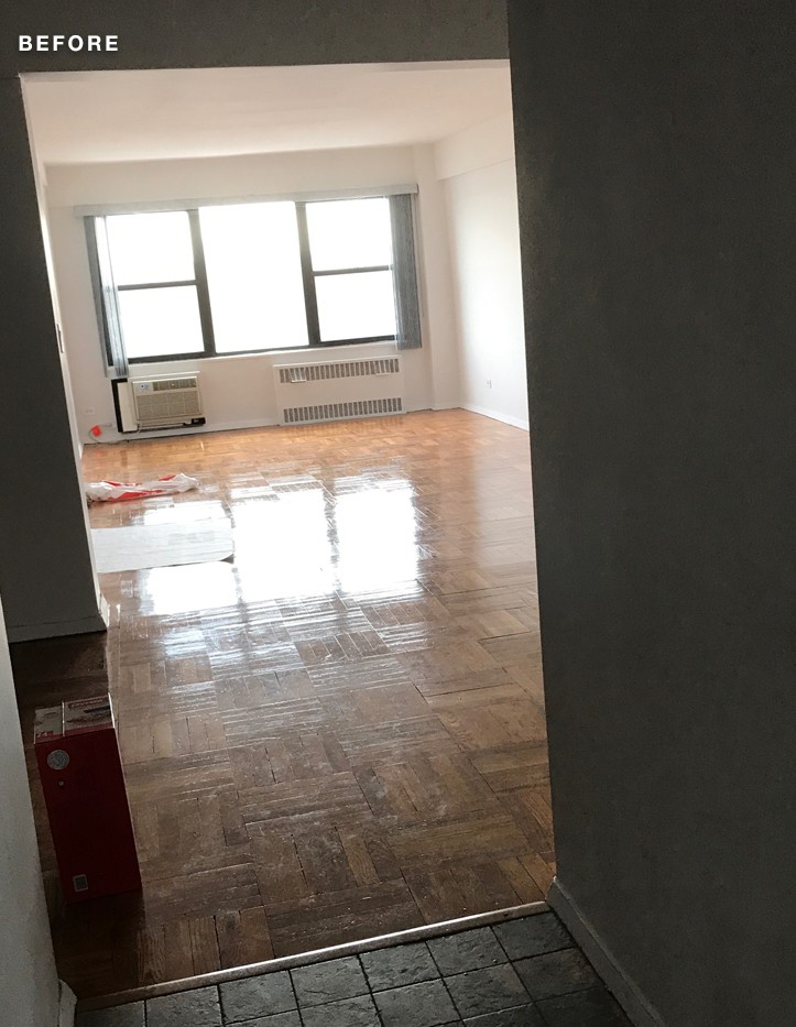 Kensington, Brooklyn, home renovation, living room, design, renovation, open layout