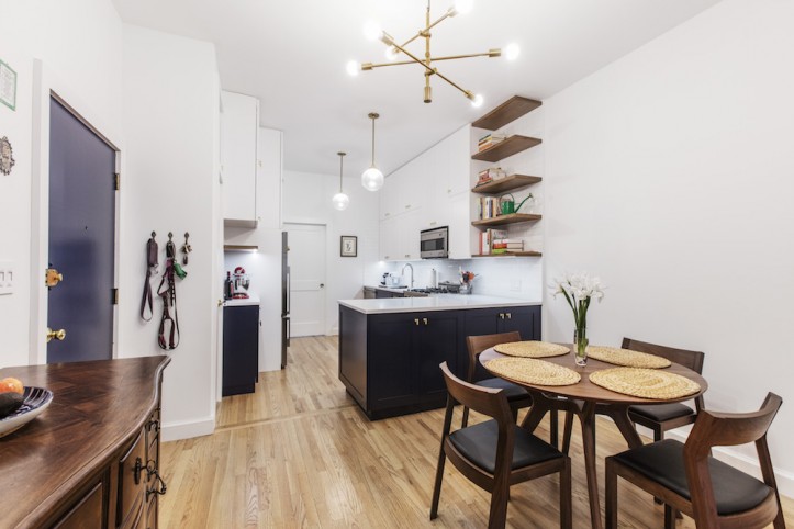 Park Slope, kitchen, open living