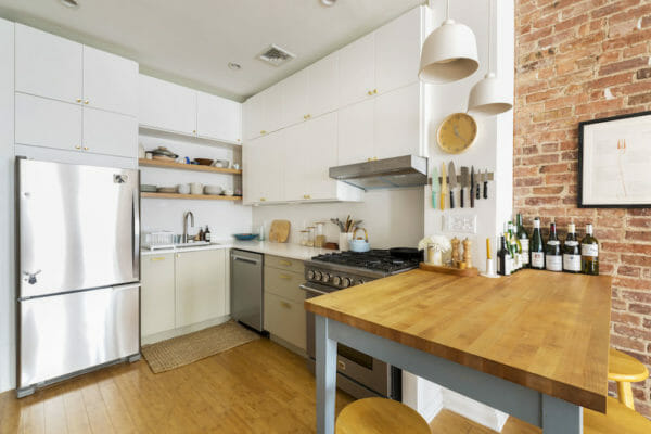 A Sunny and Bright Kitchen Renovation in Harlem, New York