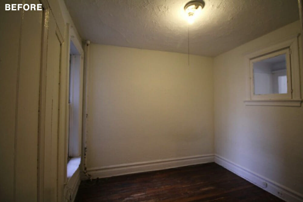 room before renovation