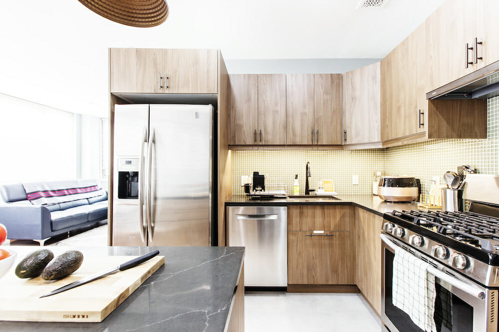 Sweeten kitchen with Semihandmade cabinets