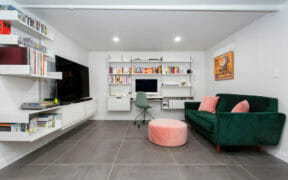 basement renovation