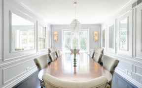 trim molding dining room