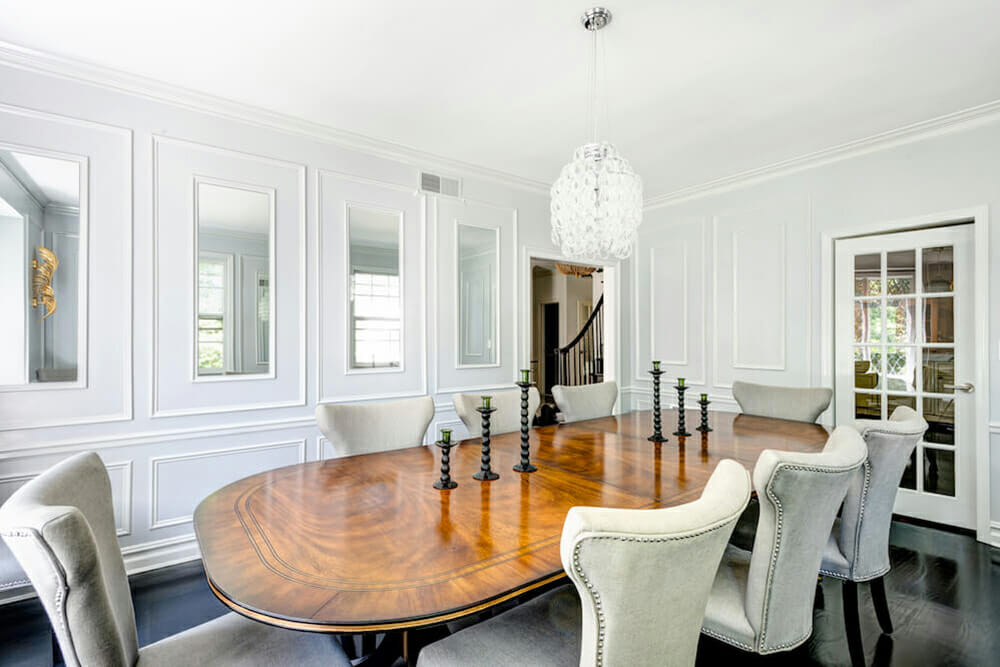 Renovated dining room