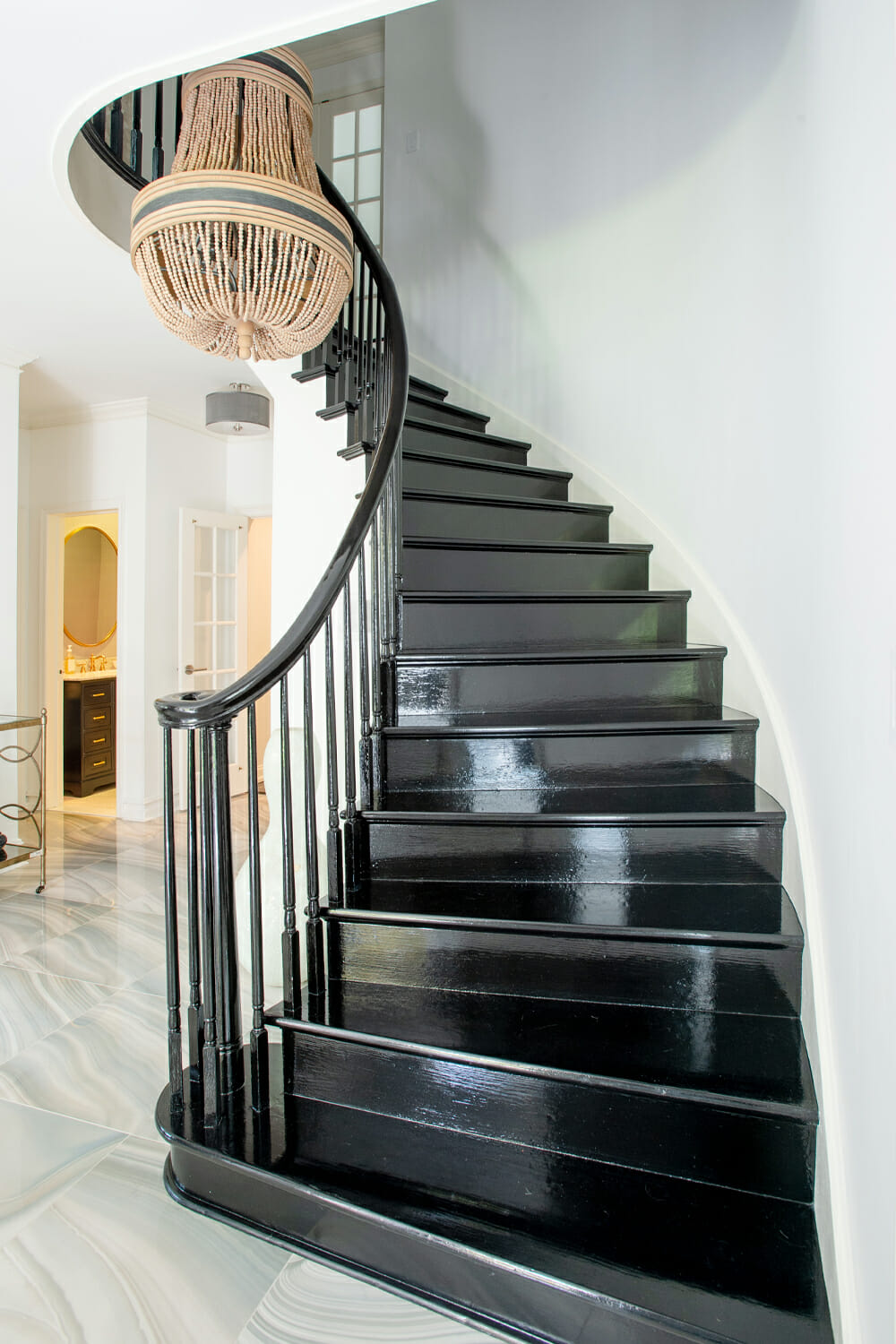 Foyer stairs