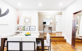 sunken living room