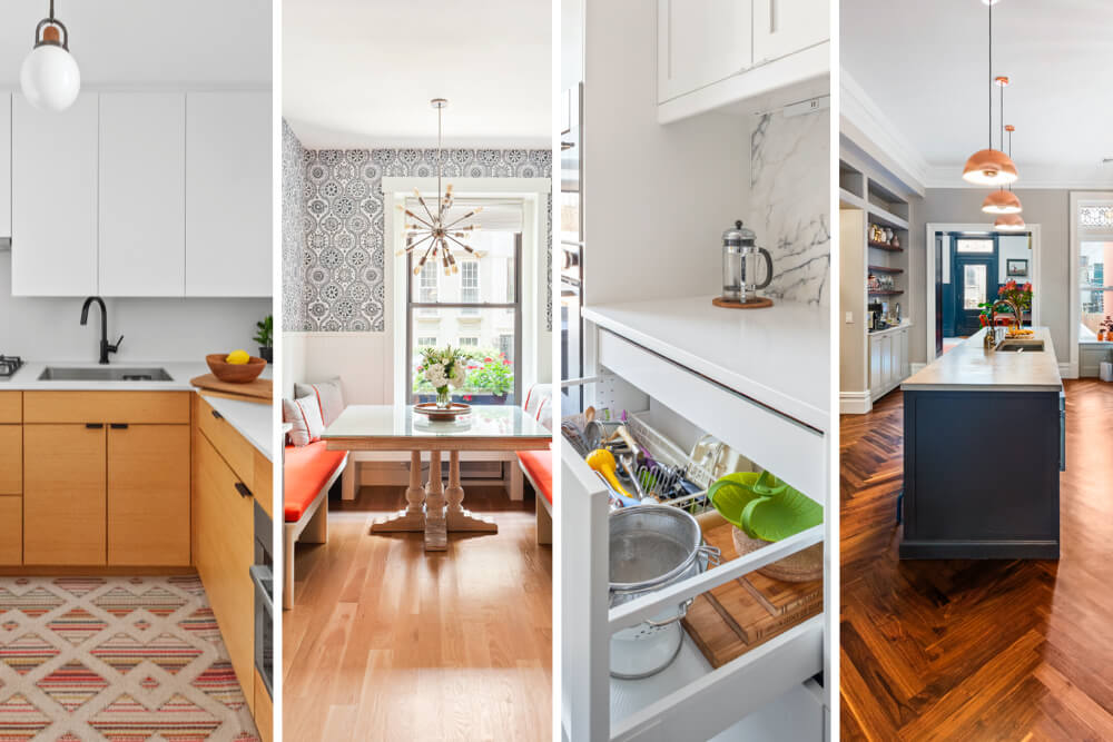 four trendy kitchen spaces after renovation