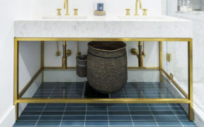 Measuring bath tile