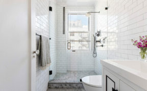 white bathroom