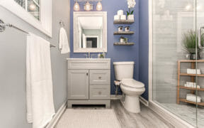 bathroom remodel Atlanta with walk in shower