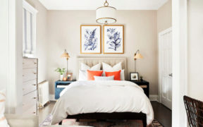 bedroom-with-cream-walls