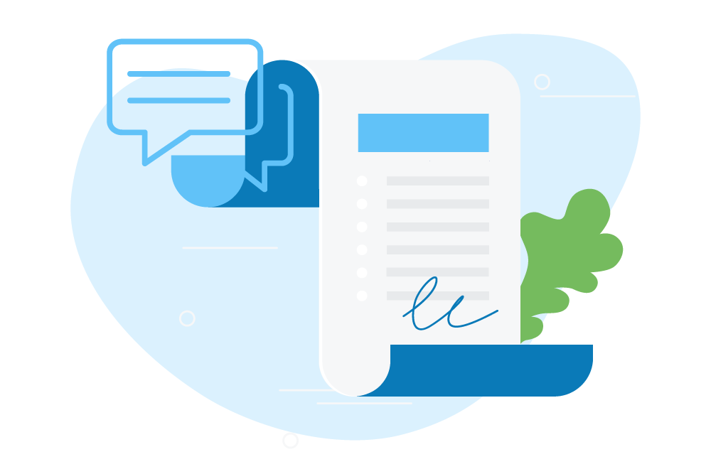 Receive a payment request from your contractor