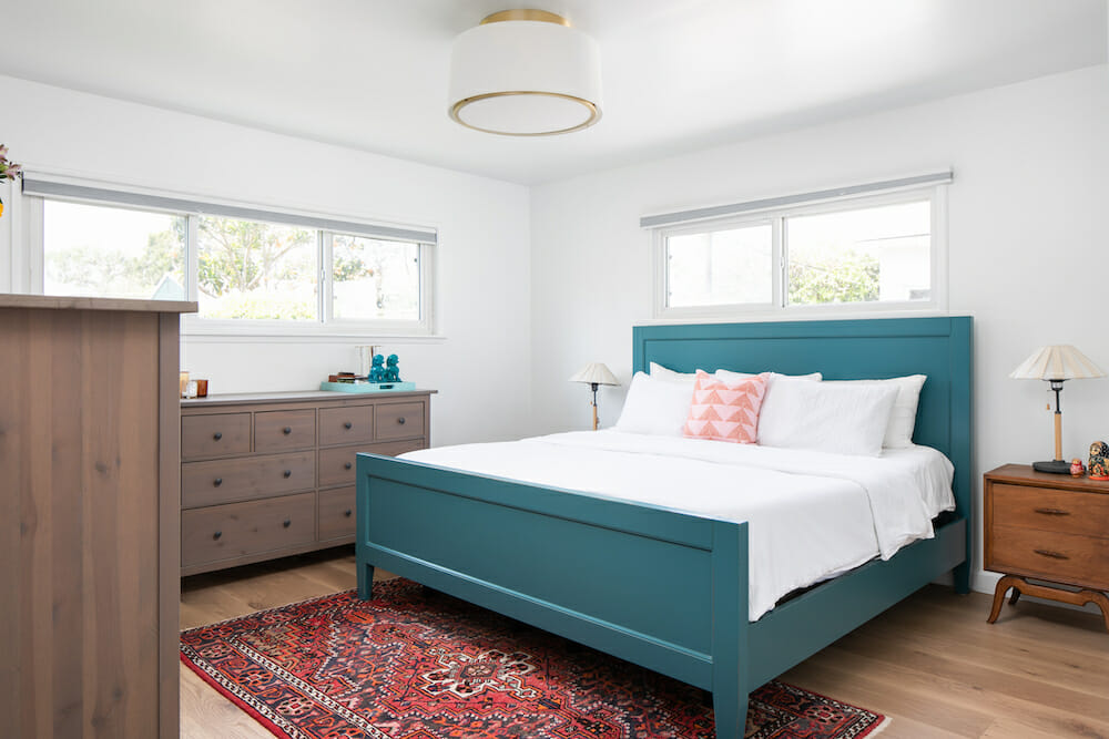Image of a renovated bedroom