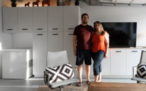 LA couple in renovated garage