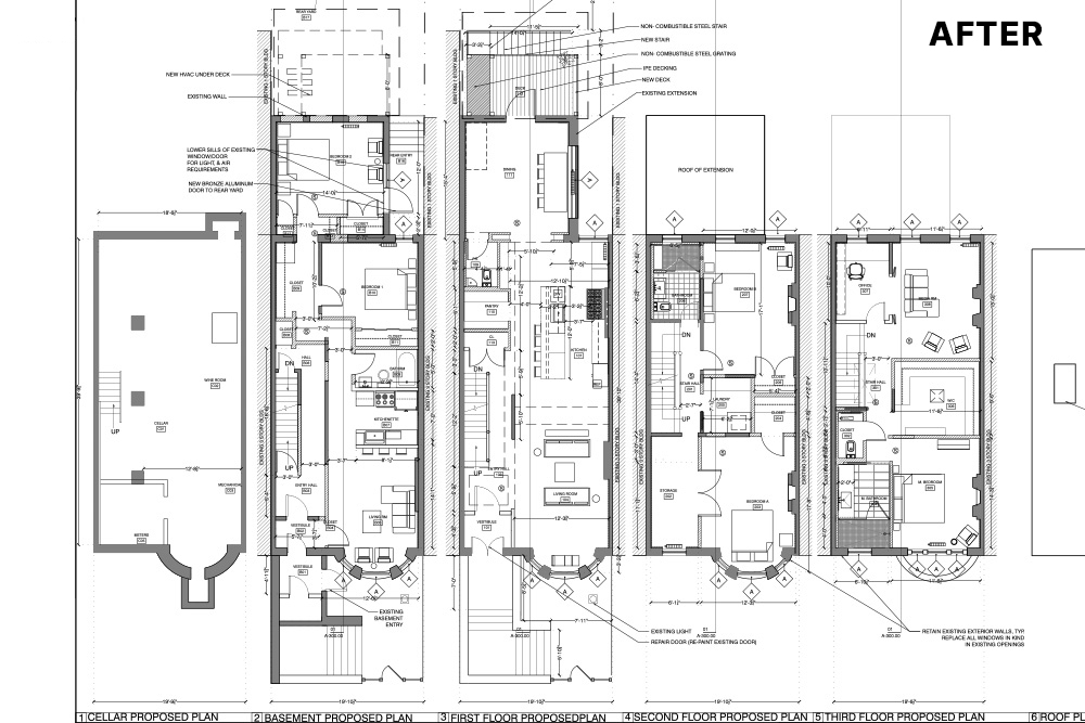 Floor plan after the renovation