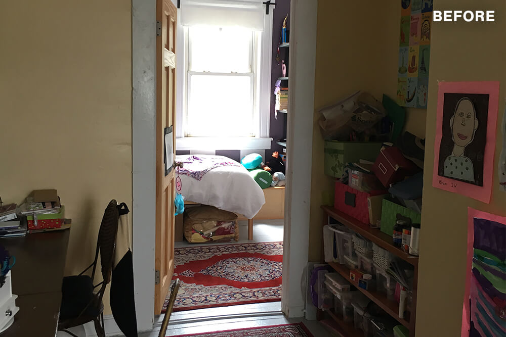 Daughter's bedroom before remodel