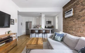 open concept kitchen remodel in cobble hill