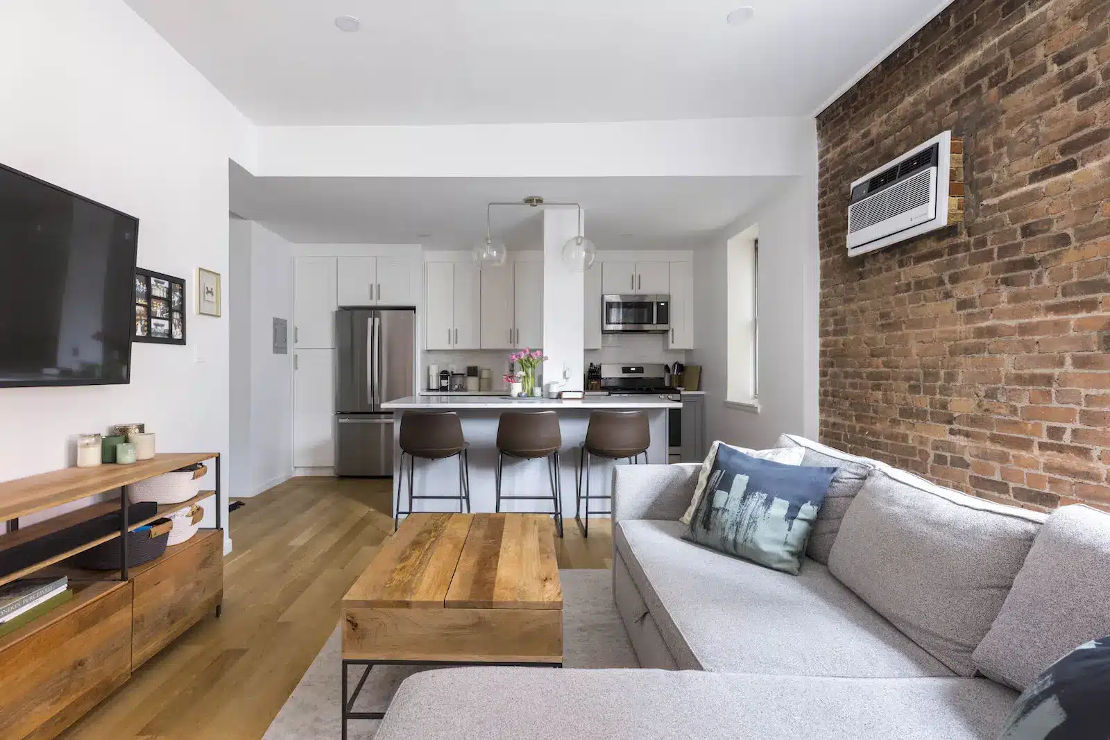 open concept kitchen remodel in cobble hill