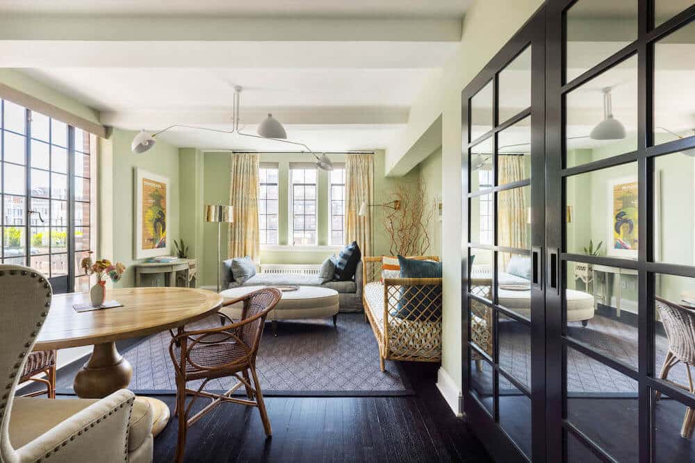 Een studio-appartement gerenoveerd in Gramercy Park als Pied-à-Terre
