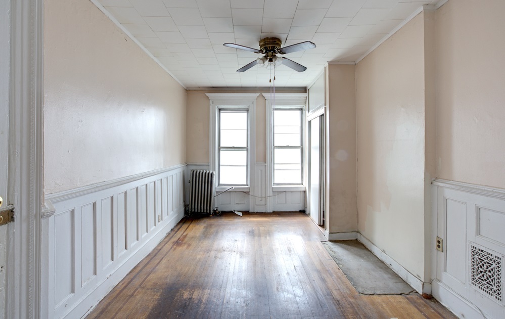 during photo of bathroom in Buckstown resale remodel