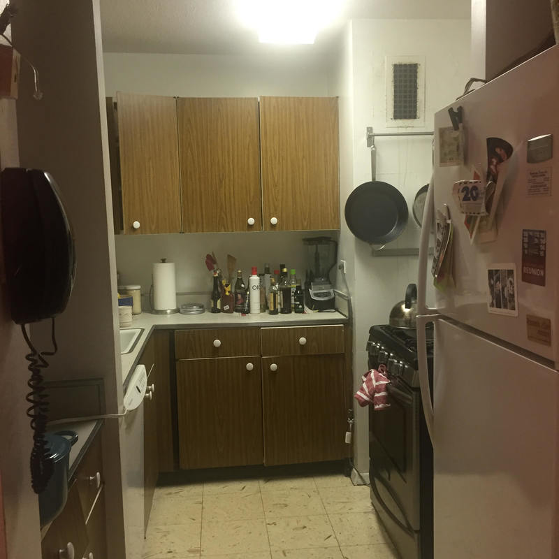 Before the Renovation of Sonali's FiDi Kitchen